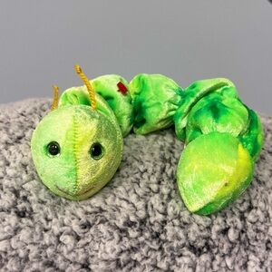 Beanie baby - Inch worm -Squirmy